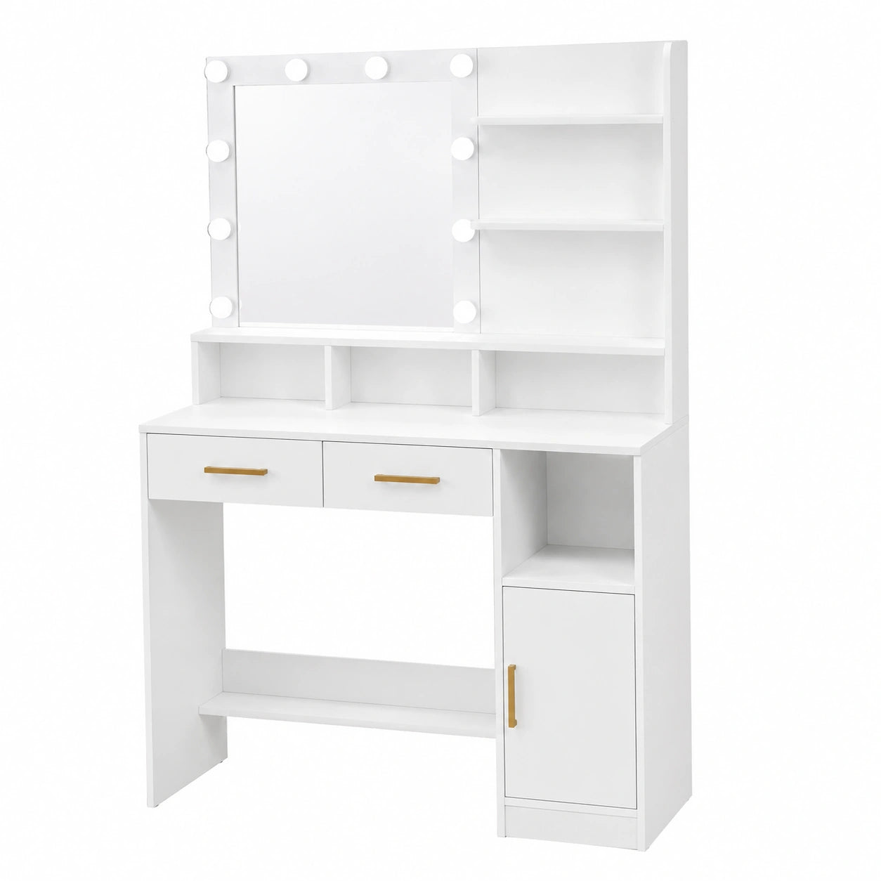coiffeuse-blanche-90cm-avec-miroir-et-lumieres-led-reglables-rangement-multiple-cgfsyr2205qa